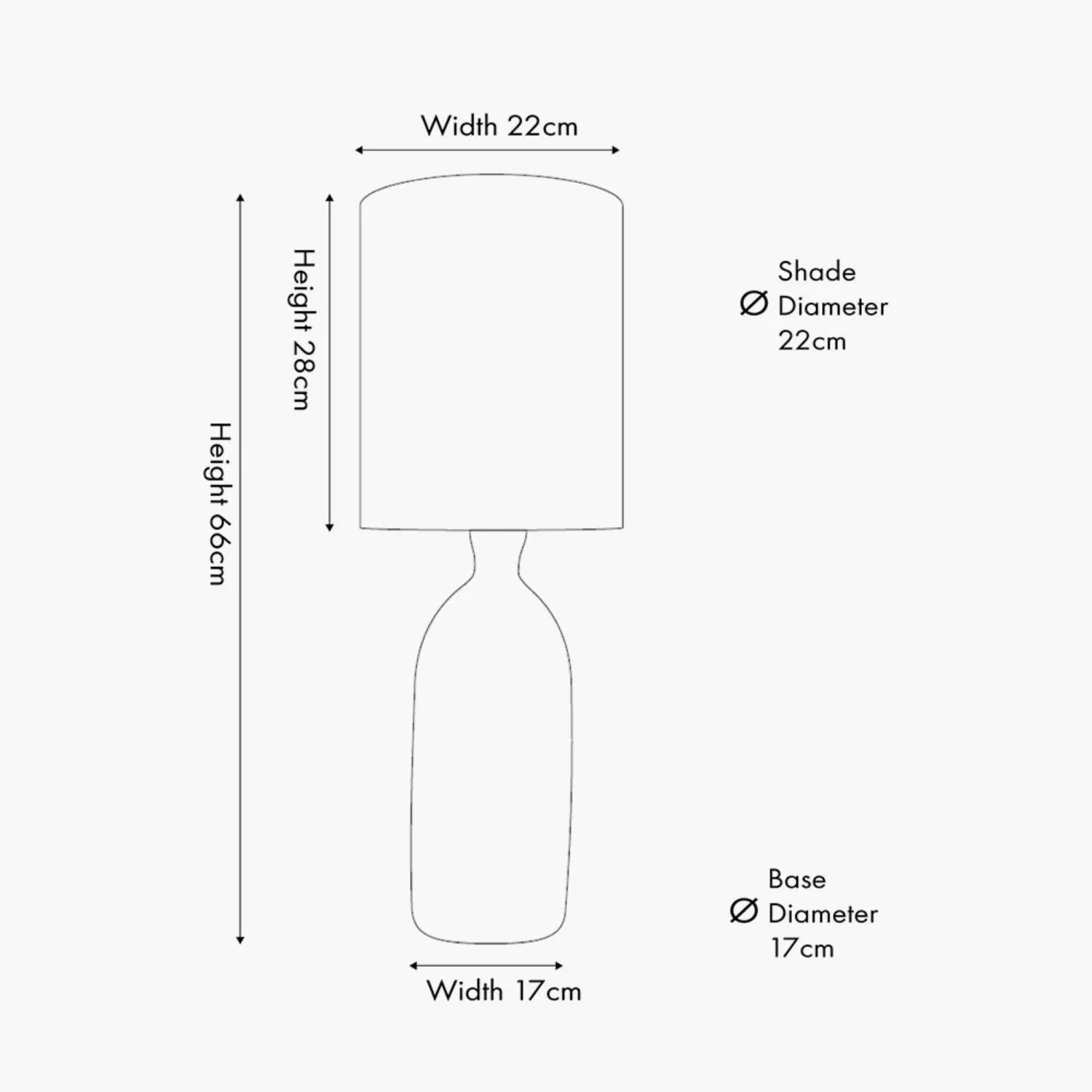 Tall Matt Brown Organic Mouth-Blown Glass Bottle Table Lamp with Tall Natural Linen Drum Shade – Handcrafted Marbled Glass Lighting Dimensions 66x22x22cm | Click Style