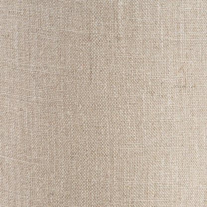 Tall Matt Brown Organic Mouth-Blown Glass Bottle Table Lamp with Tall Natural Linen Drum Shade – Handcrafted Marbled Glass Lighting 66x22x22cm | Click Style