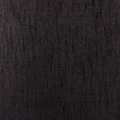 Tall Rotund Smoked Grey Hand-Cut Glass Table Lamp with 35cm Black Slubbed Silk Gold-Lined Drum Shade & Antique Brass Fitting – Textured Circular Pattern Design 56x35x35cm | Click Style