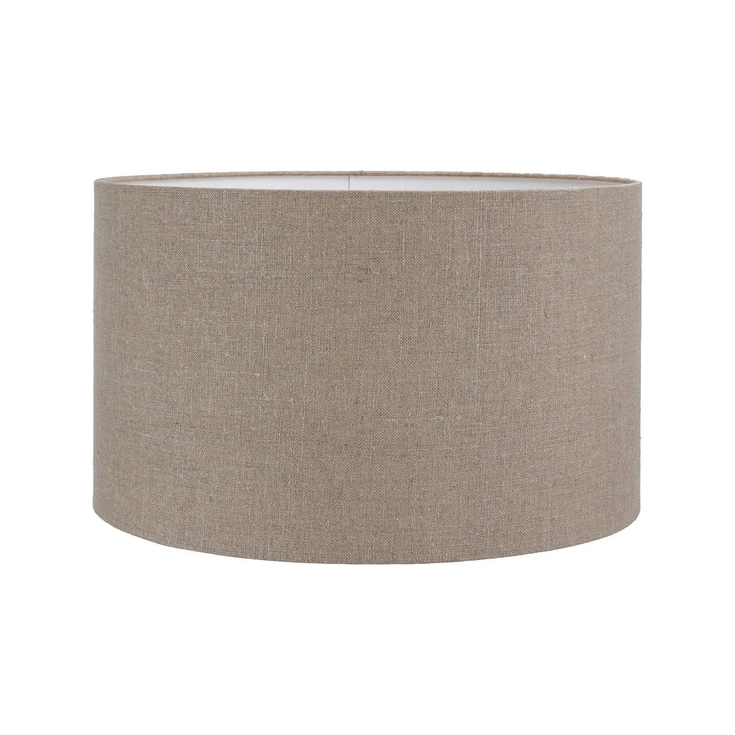 Tall Rustic Whitewashed Mango Wood Table Lamp with Natural Jute Linen Drum Shade – Hand-Carved Bottle-Shaped Wooden Lamp 69x40x40cm - Click Style