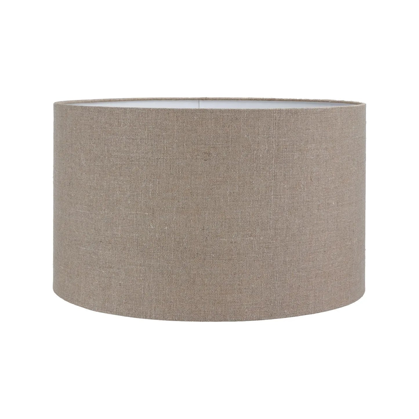 Tall Rustic Whitewashed Mango Wood Table Lamp with Natural Jute Linen Drum Shade – Hand-Carved Bottle-Shaped Wooden Lamp 69x40x40cm - Click Style