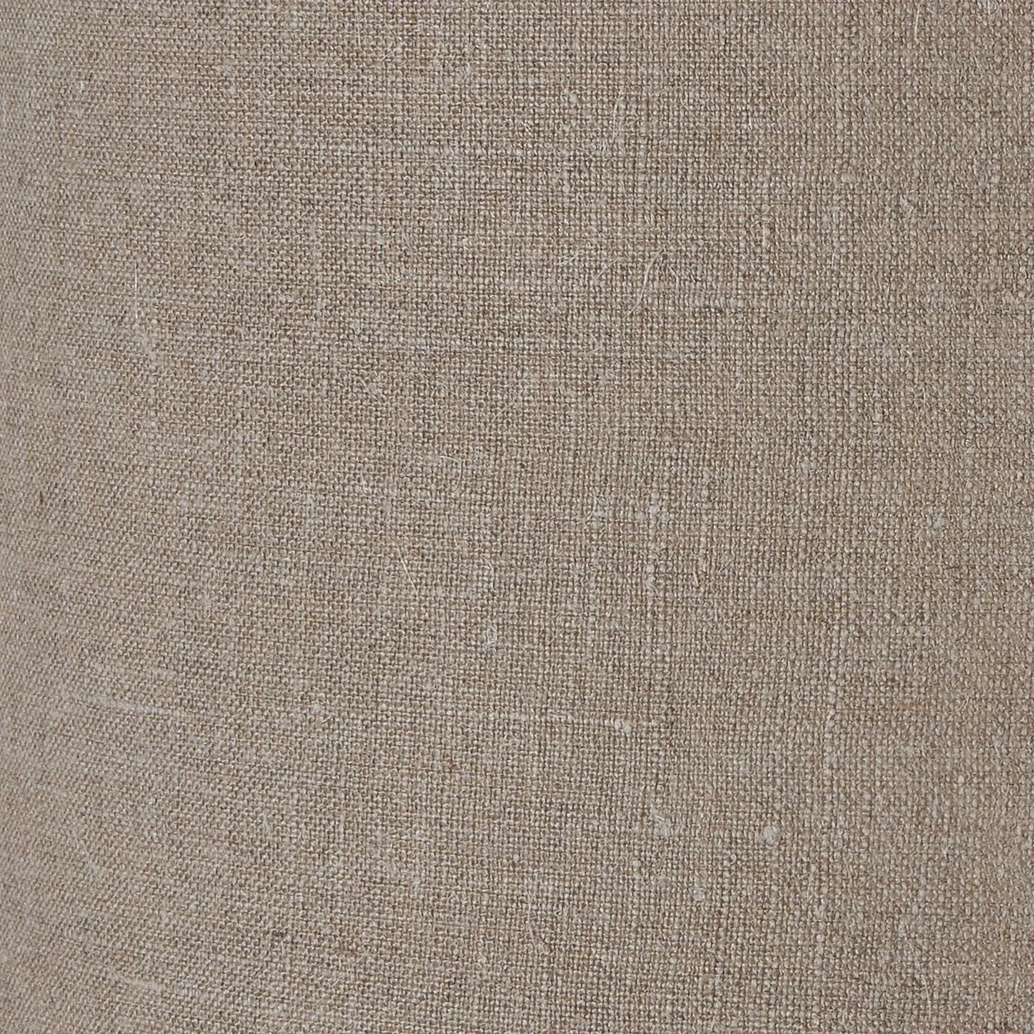 Tall Rustic Whitewashed Mango Wood Table Lamp with Natural Jute Linen Drum Shade – Hand-Carved Bottle-Shaped Wooden Lamp 69x40x40cm - Click Style