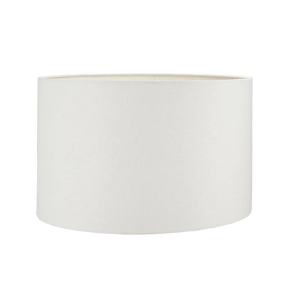 Tall Rustic Whitewashed Mango Wood Table Lamp with White Self-Lined Linen Drum Shade – Hand-Carved Bottle-Shaped Wooden Lamp 64x35x35cm - Click Style