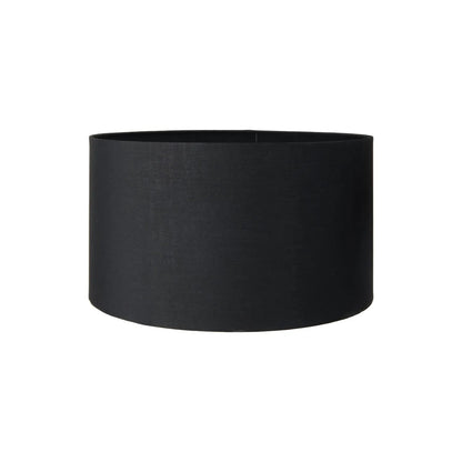 Vibrant Matisse-Style Multi-Colour Ceramic Urn Table Lamp with Black Cotton Drum Shade & Gold Detailing – Artistic Painterly Lighting 61x40x40cm | Click Style