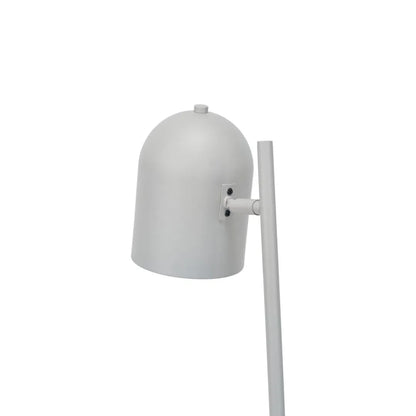 Warm grey metal table lamp with adjustable cloche shade – modern bedside and desk task lighting 55x16x23cm | Click Style