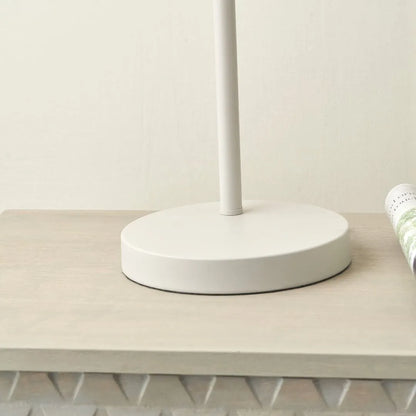 Warm grey metal table lamp with adjustable cloche shade – modern bedside and desk task lighting 55x16x23cm | Click Style