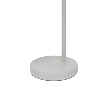 Warm grey metal table lamp with adjustable cloche shade – modern bedside and desk task lighting 55x16x23cm | Click Style