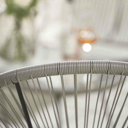 Antigua Grey String Garden Lounge Set – Click Style