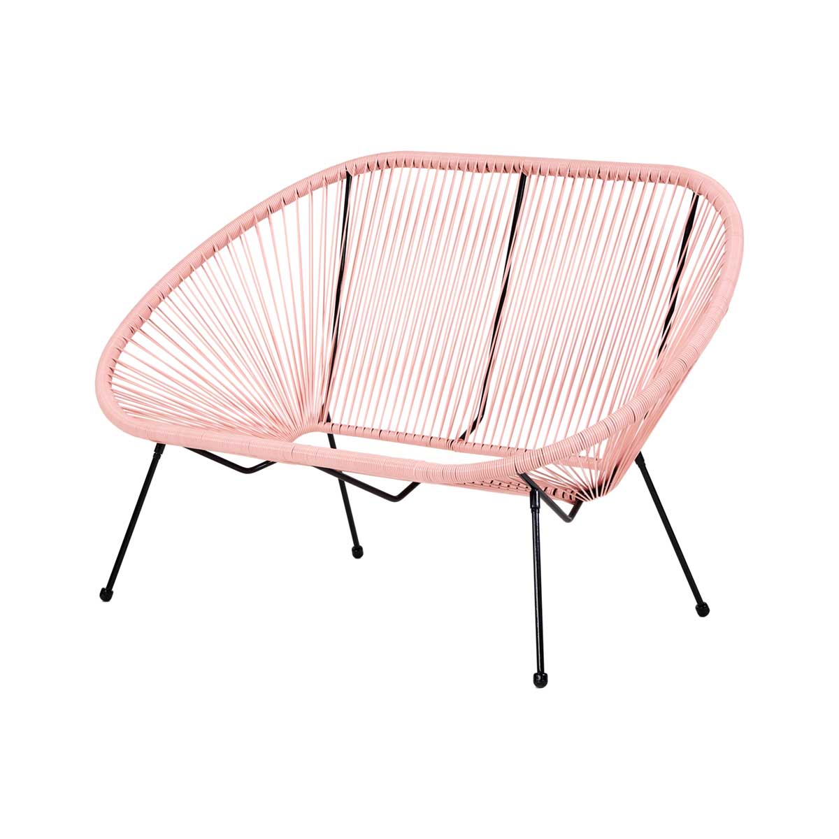 Antigua Pink String Garden Lounge Set – Click Style