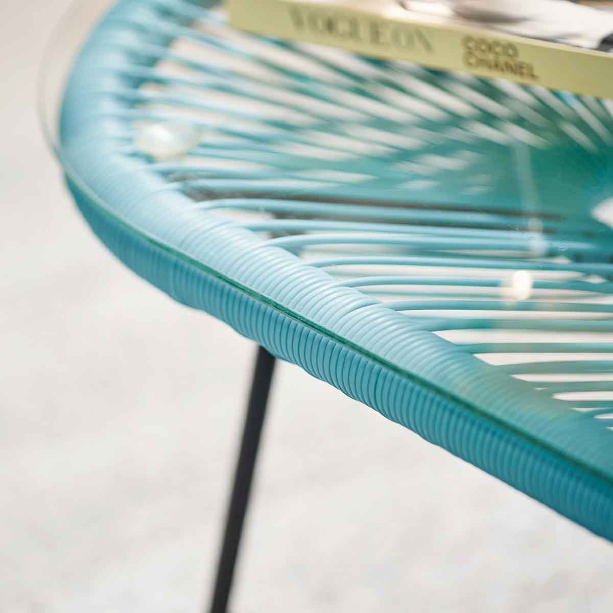 Antigua Turquoise String Garden Lounge Set – Click Style