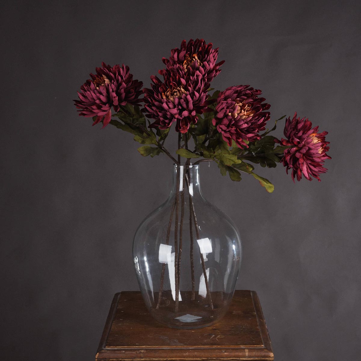 Artificial Autumn Spider Chrysanthemum Stem – Click Style