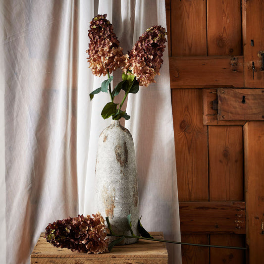 Artificial Autumnal Peach Spear Hydrangea Stem – Click Style