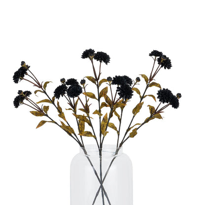 Artificial Black Chrysanthemum Stem – Click Style