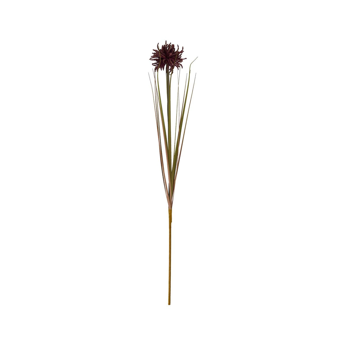 Artificial Burgundy Aster Spider Chrysanthemum Stem – Click Style