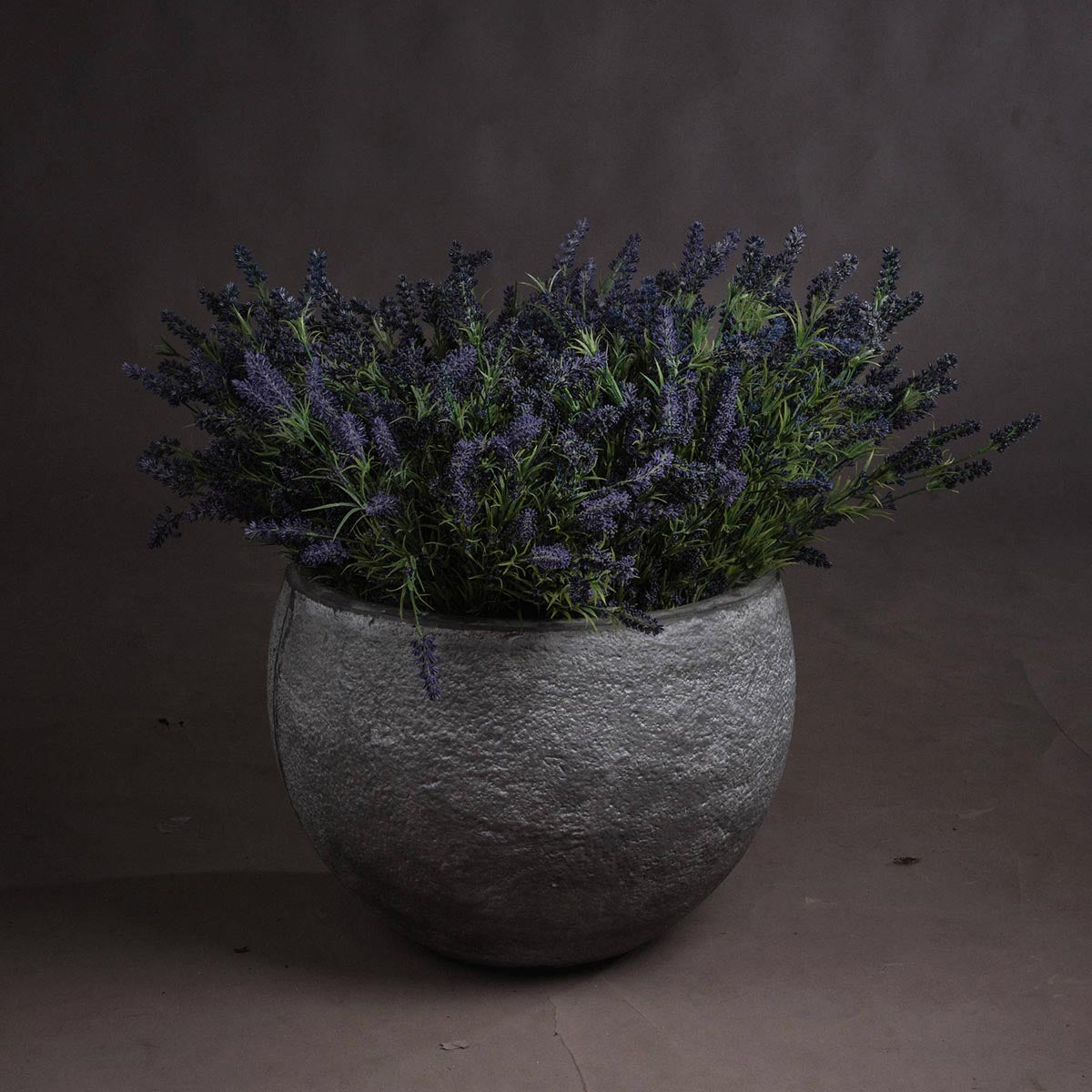 Artificial Bushy Lavender Spray – Click Style