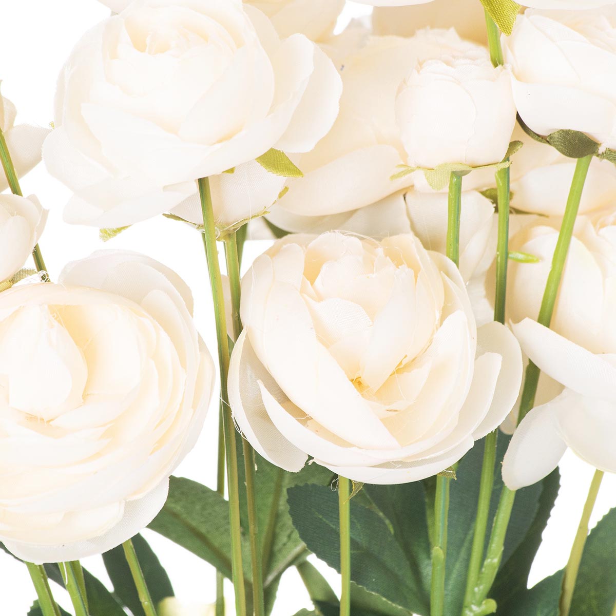 Artificial Cream Ranunculus Stem – Click Style