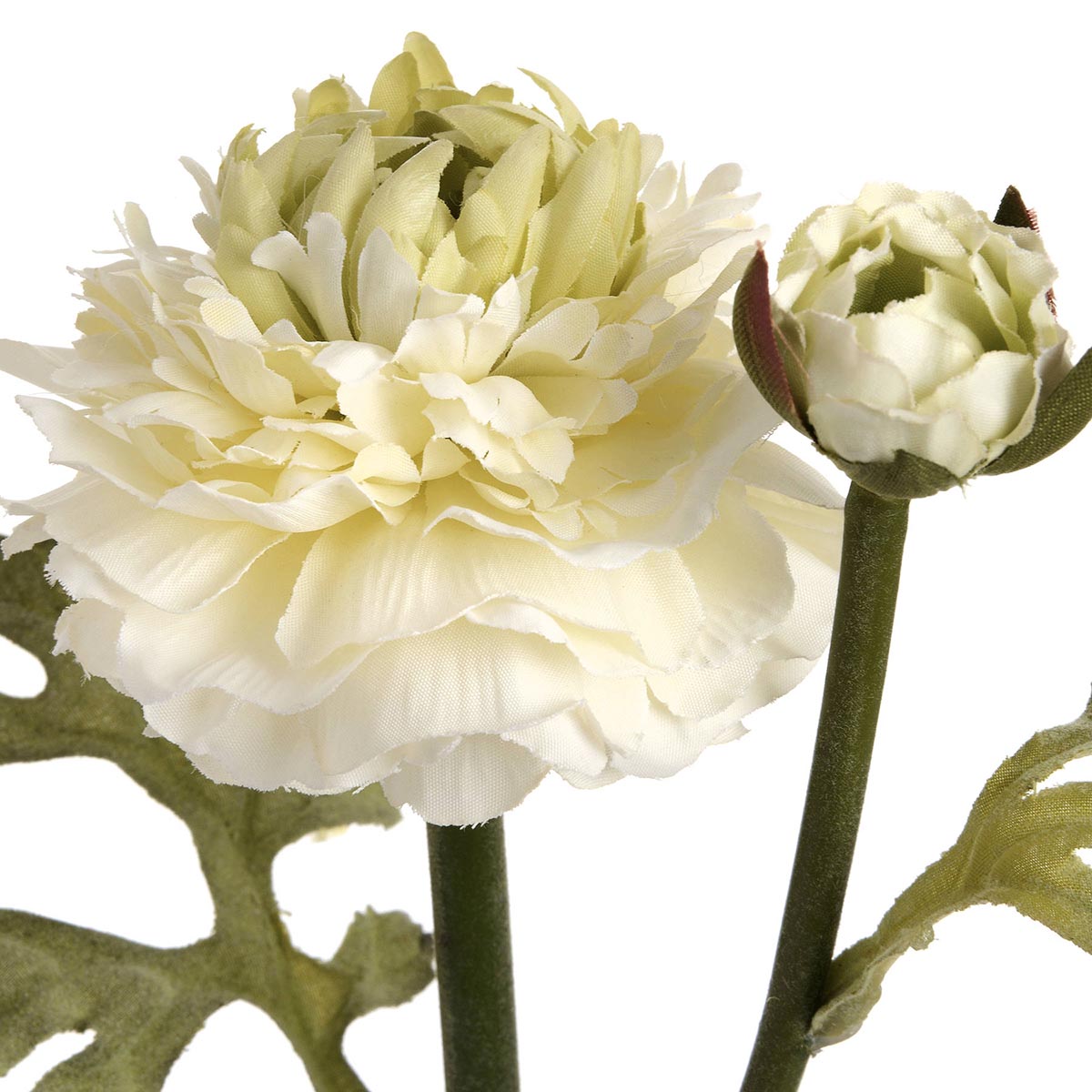 Artificial Green Ranunculus Spray – Click Style