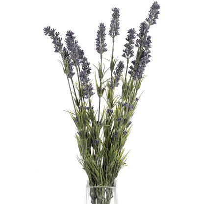 Artificial Lavender Bushy Spray – Click Style