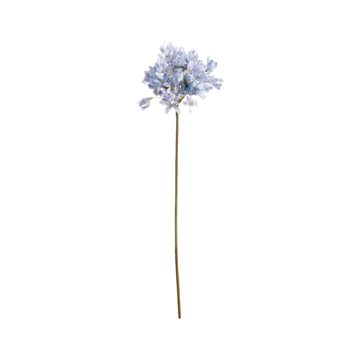 Artificial Light Blue Agapanthus Stem – Click Style