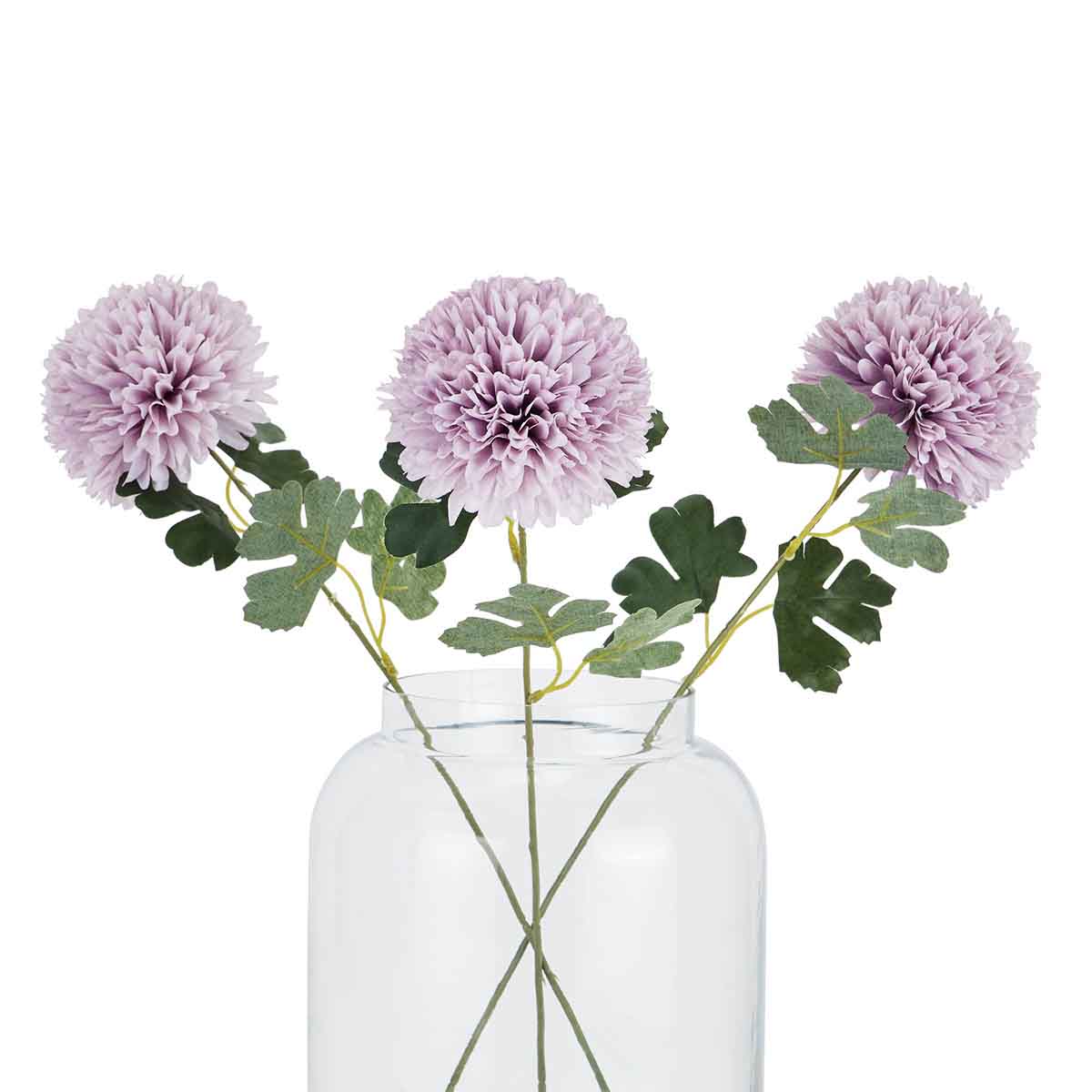 Artificial Lilac Chrysanthemum Stem – Click Style