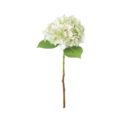 Artificial Pale Green Hydrangea Stem – Click Style