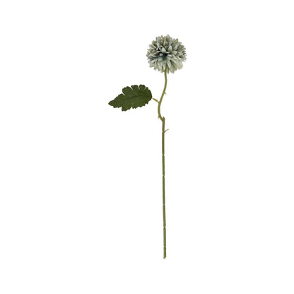 Artificial Pale Teal Chrysanthemum Stem – Click Style