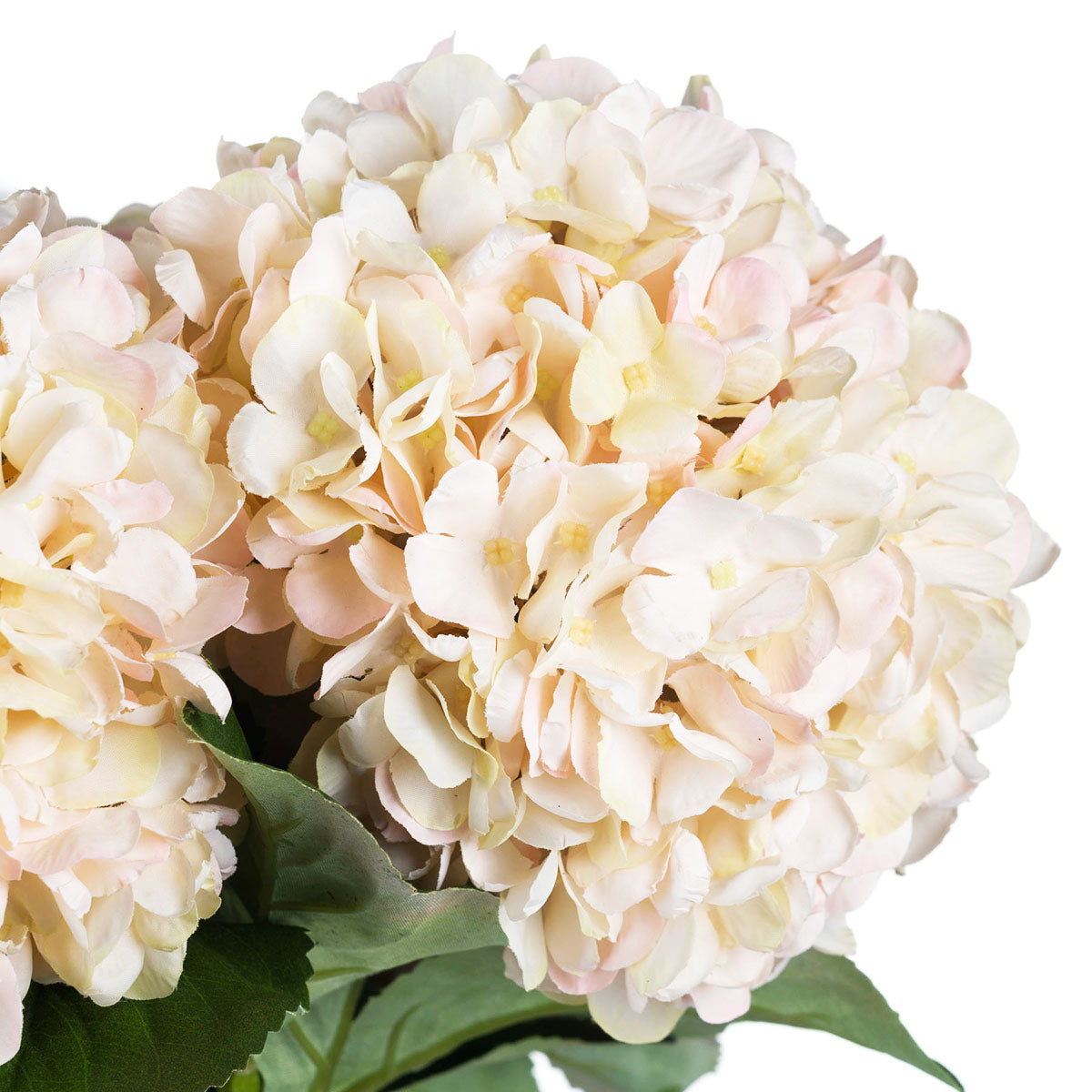 Artificial Peach Blush Hydrangea Stem – Click Style