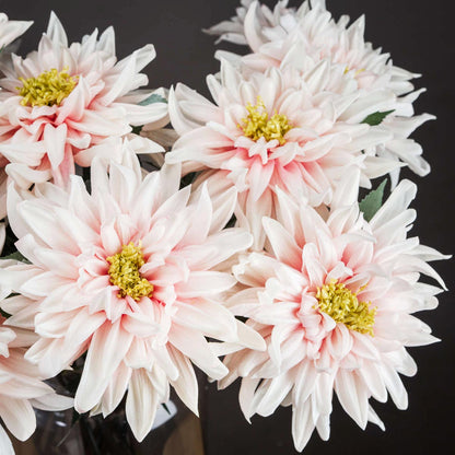 Artificial Pink Dahlia Stem – Click Style