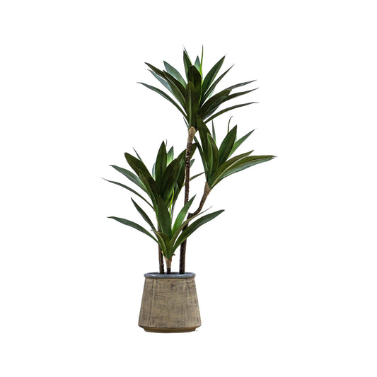Artificial Small Yucca in Ceramic Pot 65x38cm – Click Style