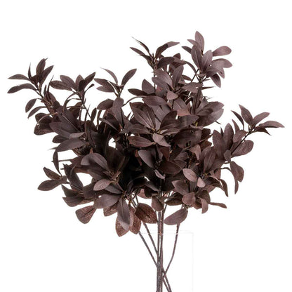 Artificial Tall Burgundy Eucalyptus Spray – Click Style