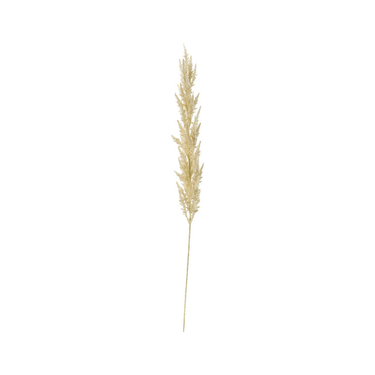 Artificial Tall Cream Pampas Grass Bunch of 3 Stems– Click Style
