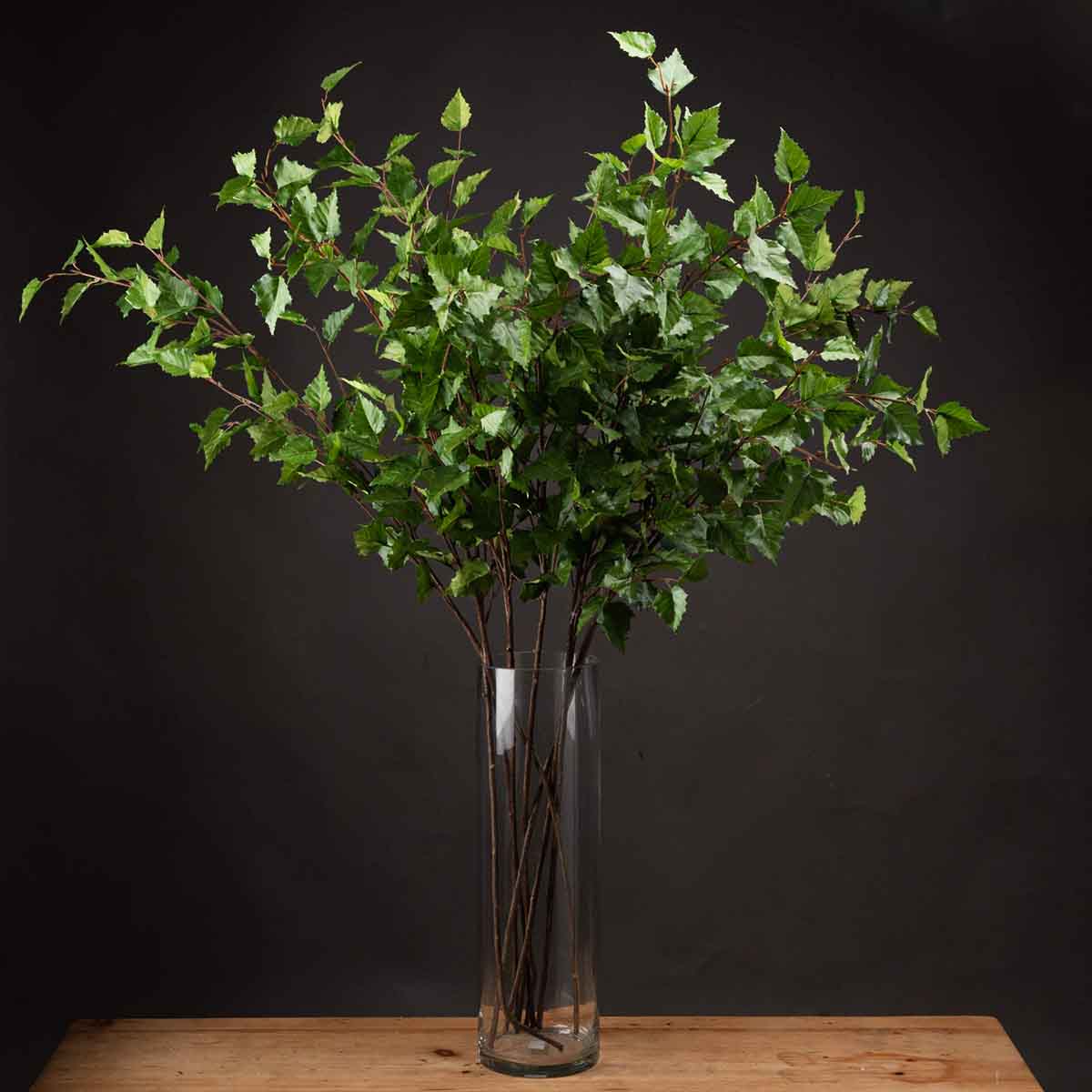 Artificial Tall Vibrant Green Branch Spray – Click Style