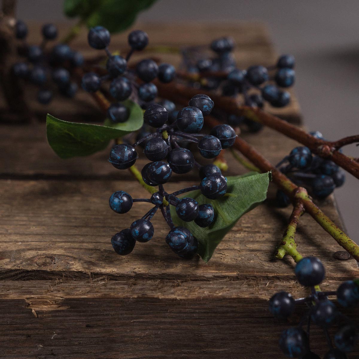 Artificial Viburnum Berry Stem – Click Style