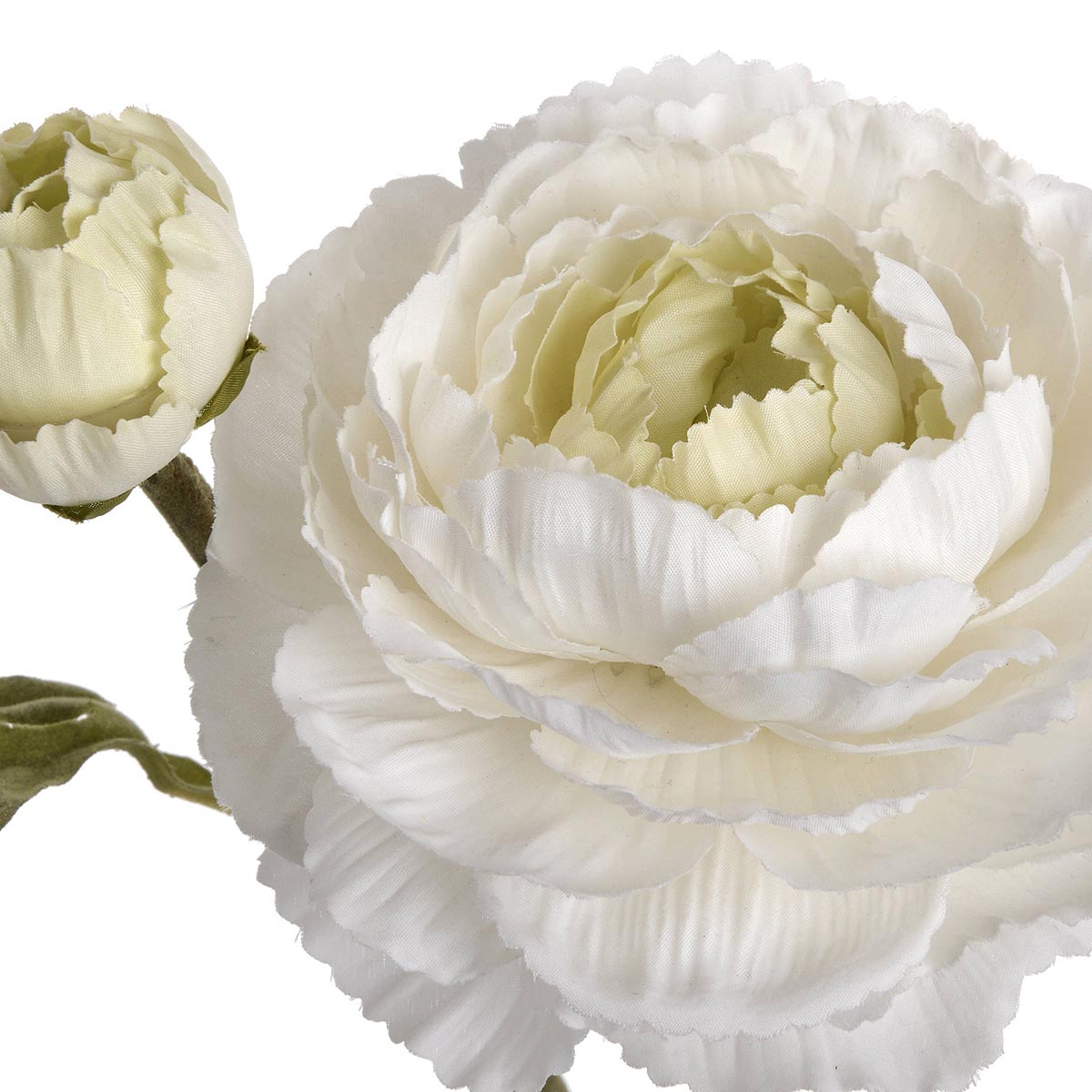 Artificial White Ranunculus Spray – Click Style