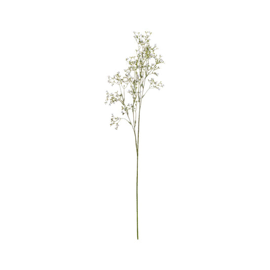Artificial White Wildflower Spray – Click Style