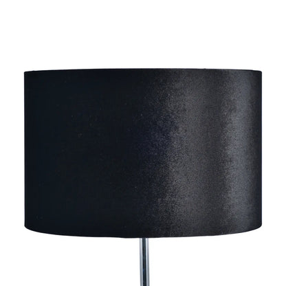 Black Velvet Drum Lampshade 30cm/12in – Click Style