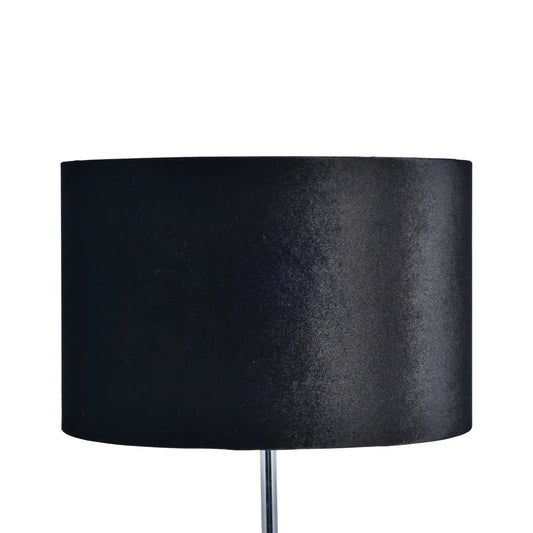 Black Velvet Drum Lampshade 35cm/14in – Click Style