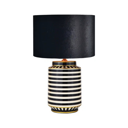 Black Velvet Drum Lampshade 40cm/16in – Click Style