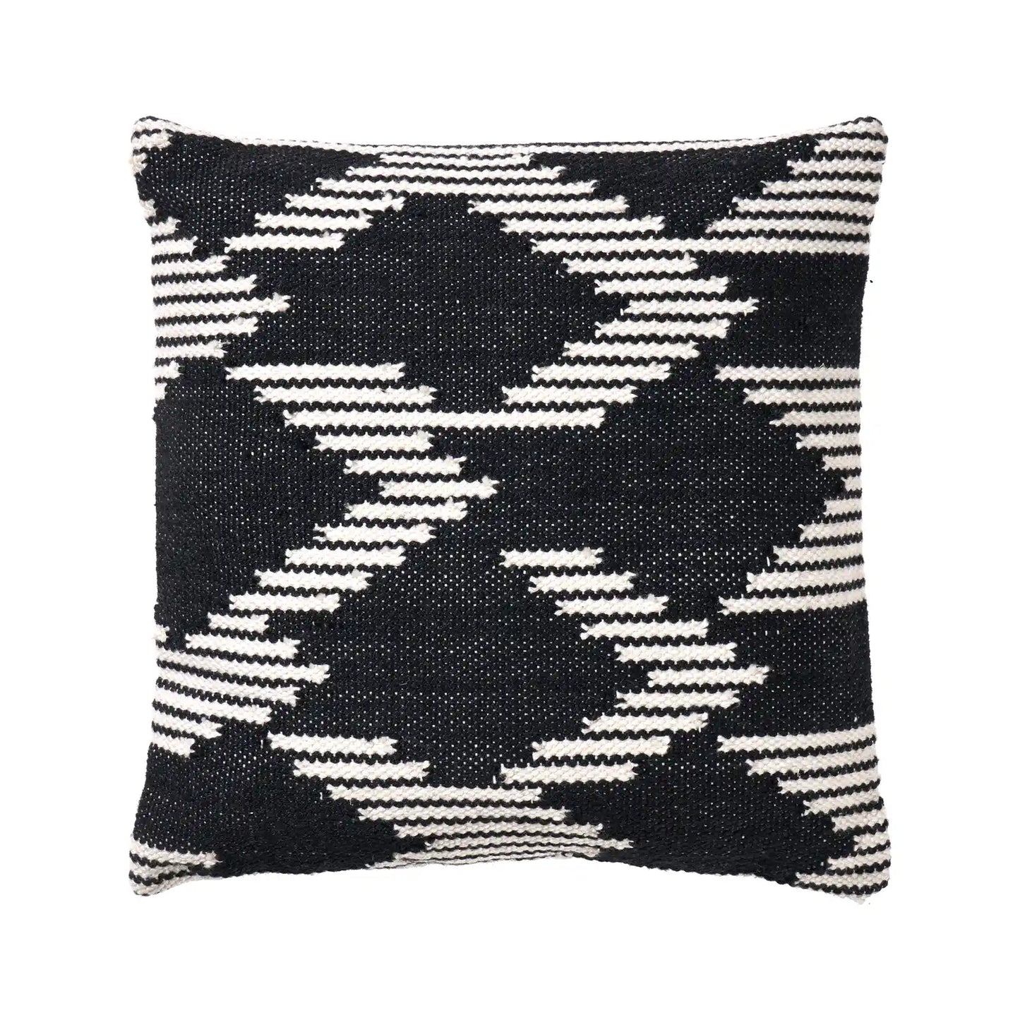 Black & White Aztec Inspired Outdoor Scatter Cushion 45x45cm – Click Style