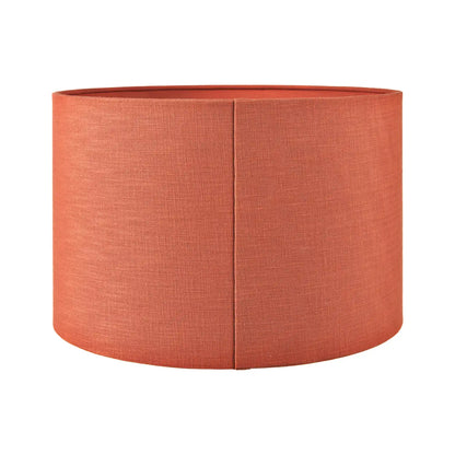 Cinnamon Linen Self Lined Drum Lampshade 30cm/12in – Click Style