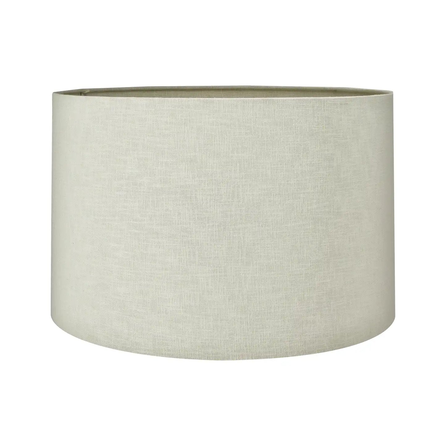 Cream Linen Self Lined Drum Lampshade 30cm/12in – Click Style