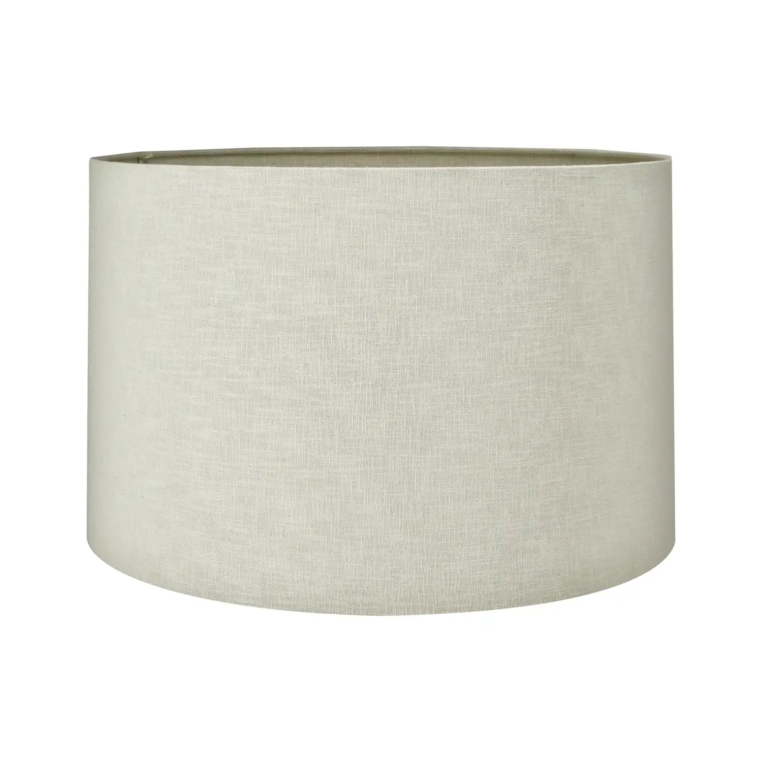 Cream Linen Self Lined Drum Lampshade 30cm/12in – Click Style