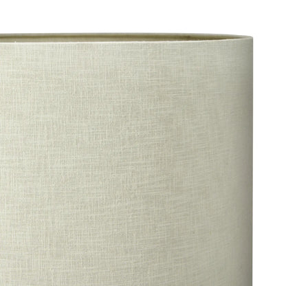 Cream Linen Self Lined Drum Lampshade 30cm/12in – Click Style