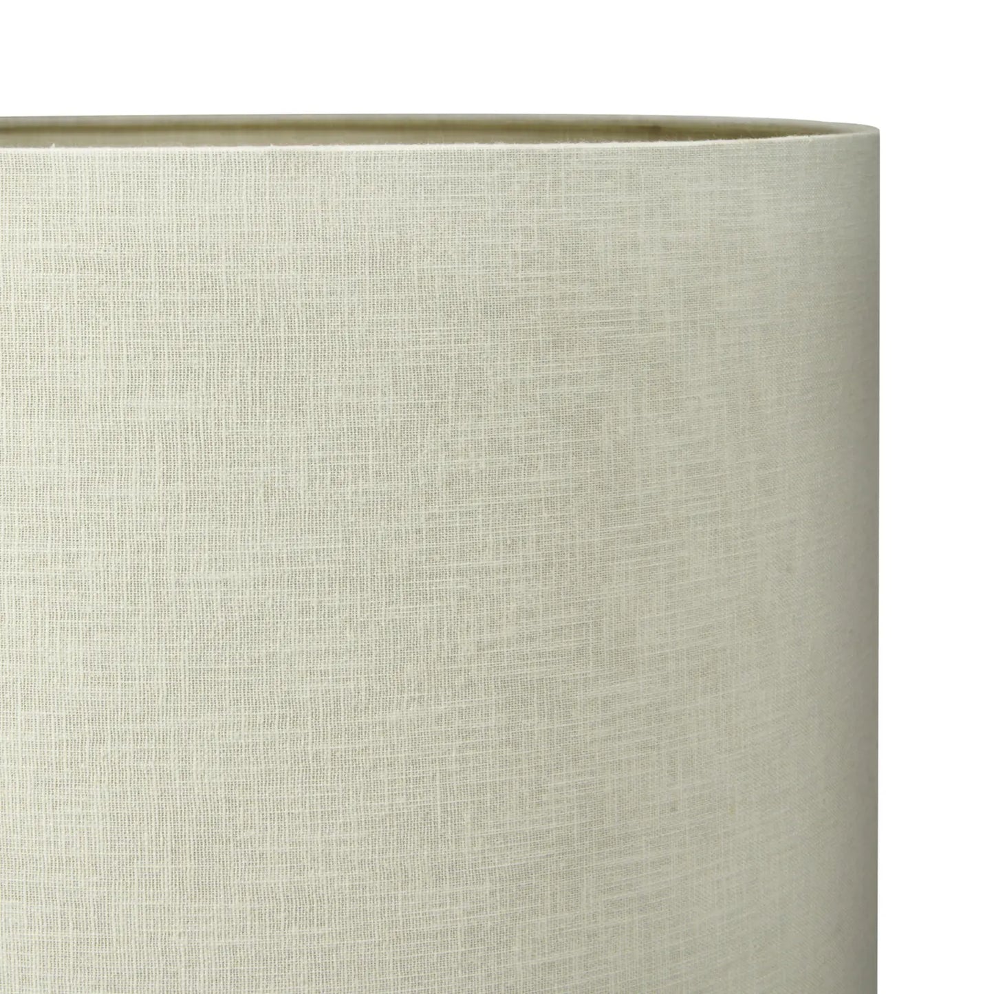 Cream Linen Self Lined Drum Lampshade 35cm/14in – Click Style