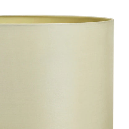 Dark Cream Silk Self Lined Drum Lampshade 35cm/14in – Click Style