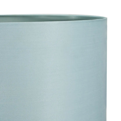 Duck Egg Blue Silk Self Lined Drum Lampshade 35cm/14in – Click Style