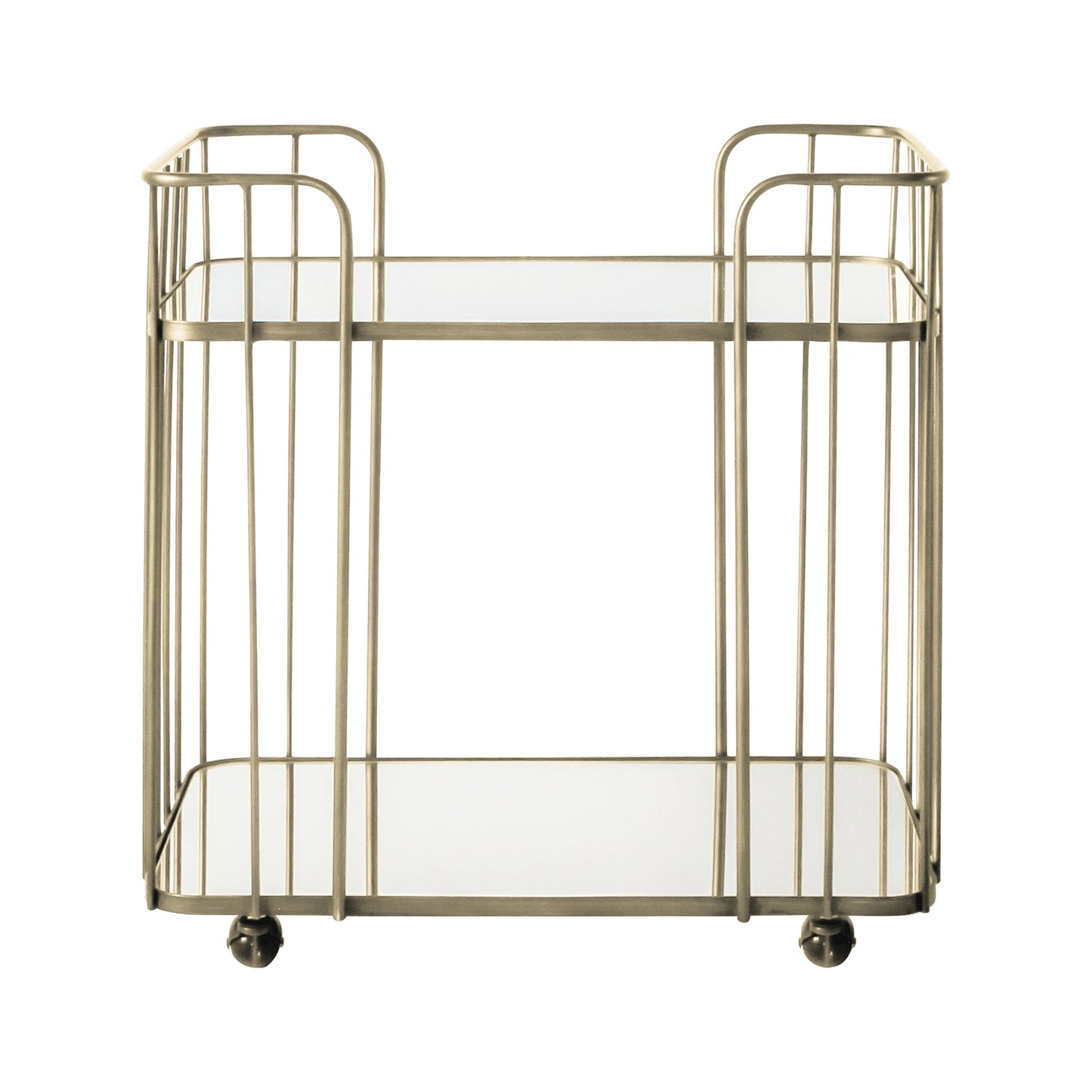 Elara Vintage Modern Champagne Cocktail Trolley – Click Style