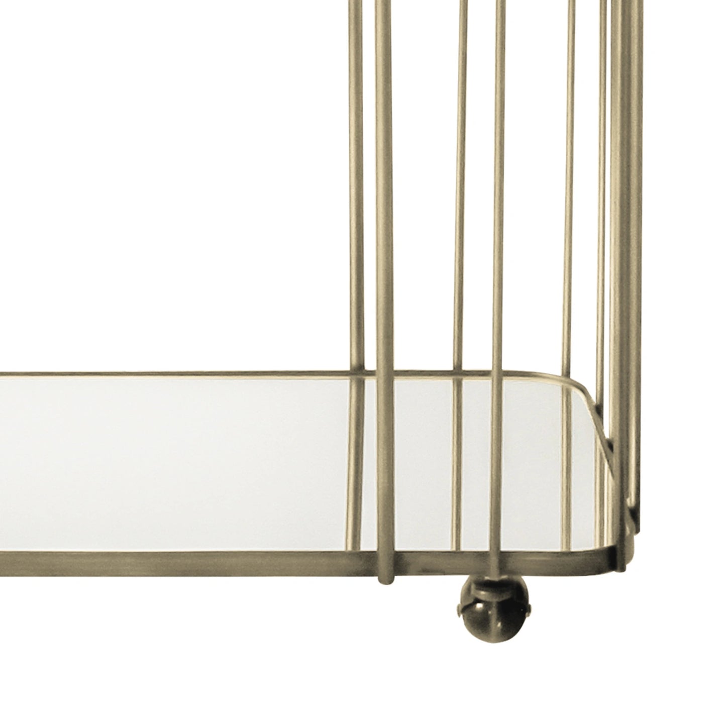 Elara Vintage Modern Champagne Cocktail Trolley – Click Style