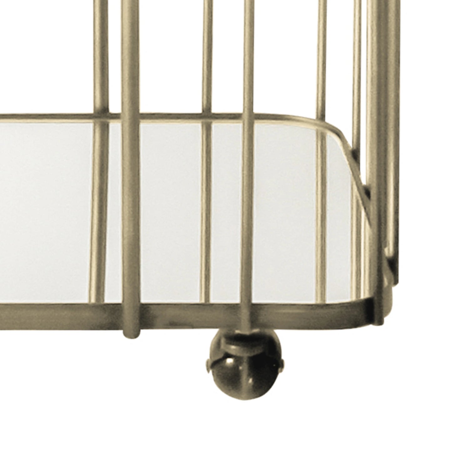 Elara Vintage Modern Champagne Cocktail Trolley – Click Style