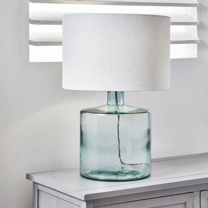 Elian Recycled Glass Table Lamp Base 32x21x21cm – Click Style